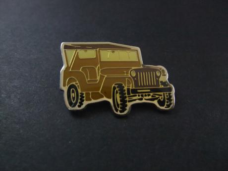 Willys MB Jeep(landvoertuig Amerikaanse strijdkrachten ) 1941, bruin